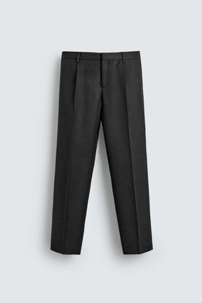 AARON LEVINE X WOOL TWILL SUIT TROUSERS - Image 6