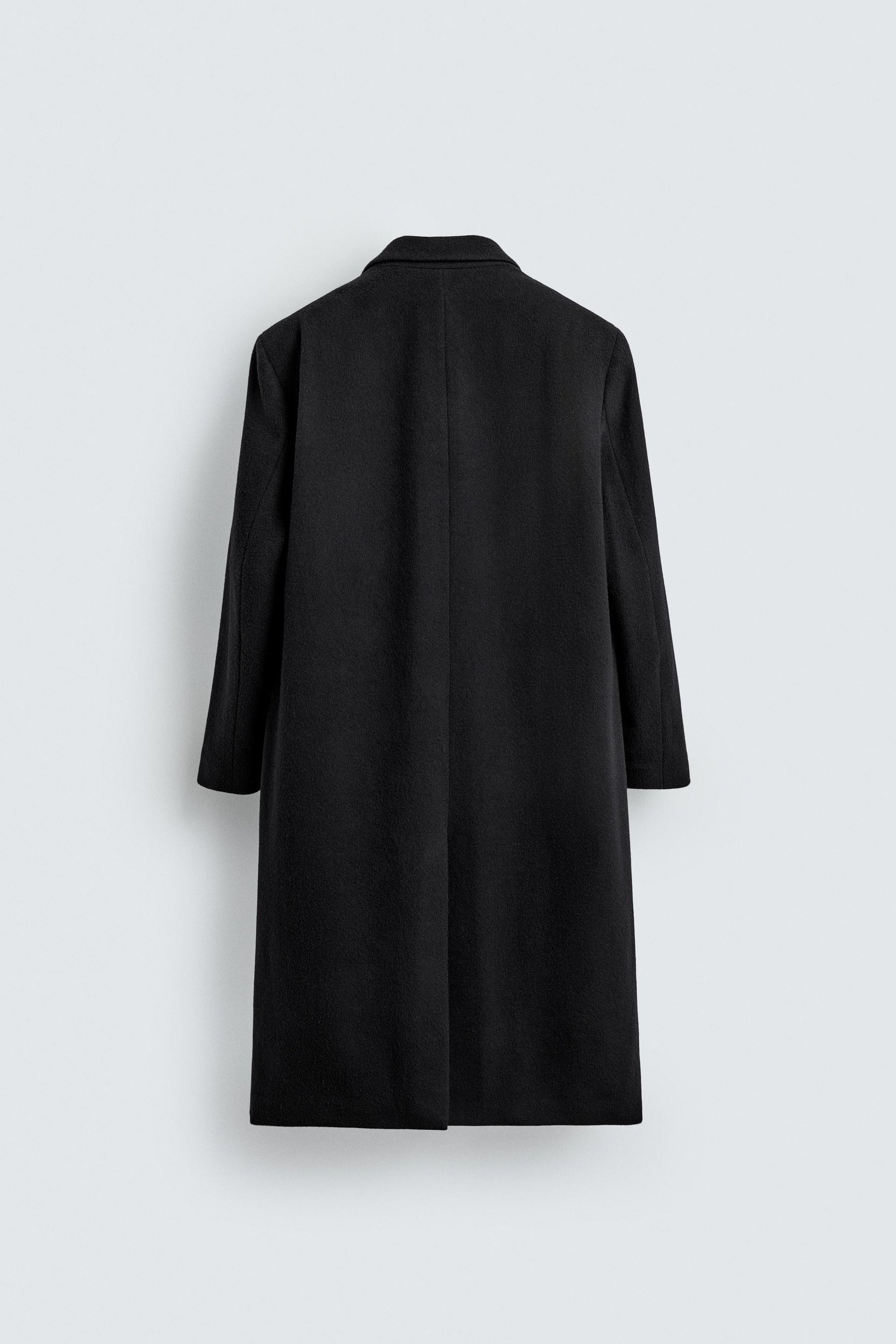 Double-Breasted Wool Coat