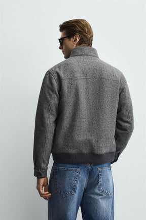 Textured Pattern Jacket