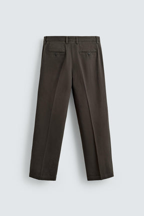 Washed Look Trousers