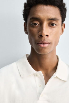 WASHED REGULAR FIT POLO SHIRT - Image 6