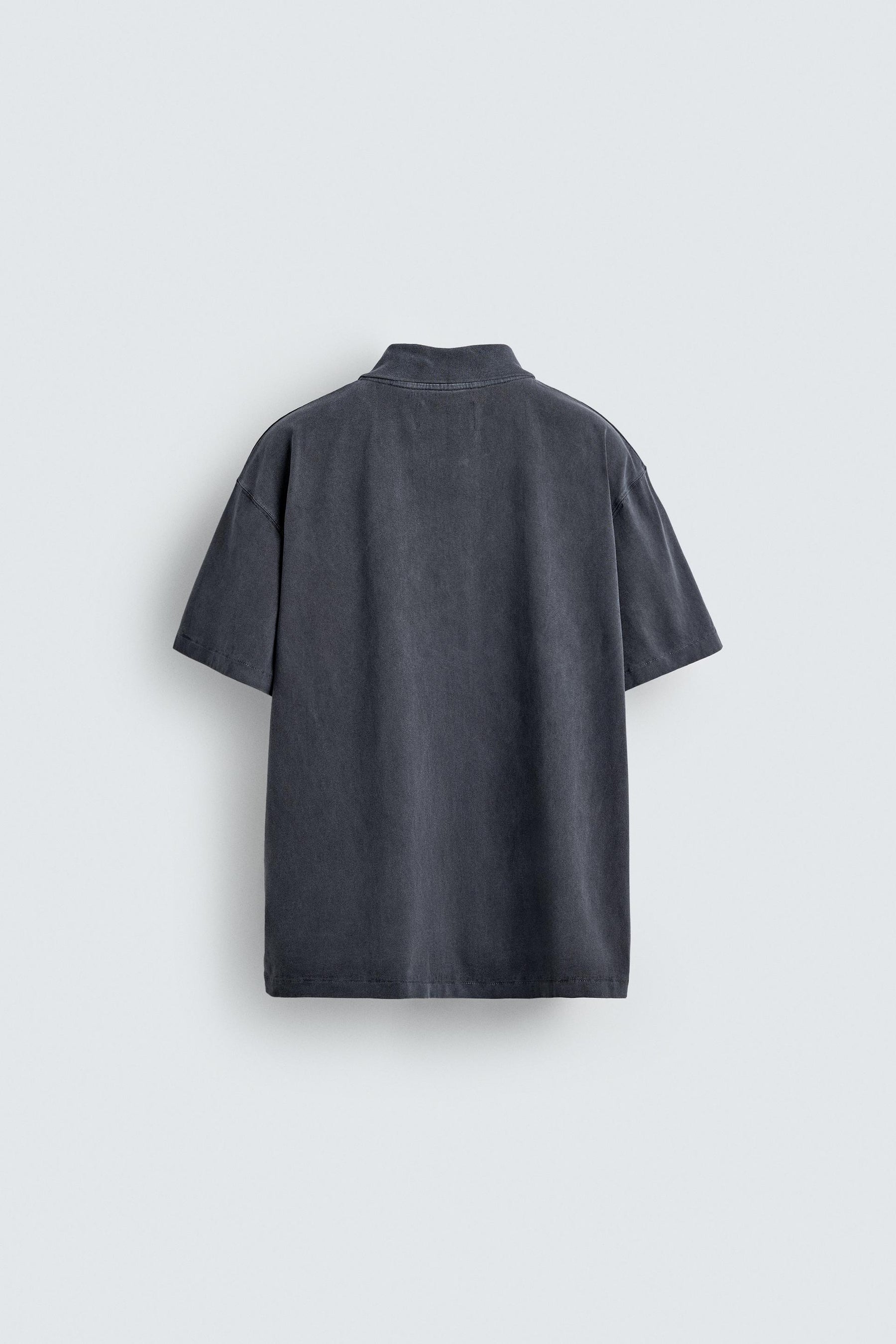 WASHED RELAXED FIT POLO SHIRT - Image 7