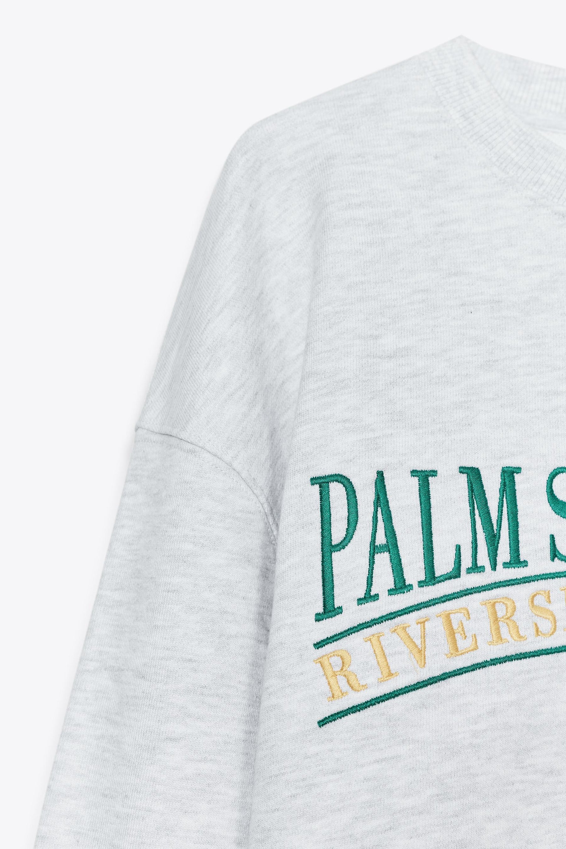 COTTON SLOGAN SWEATSHIRT