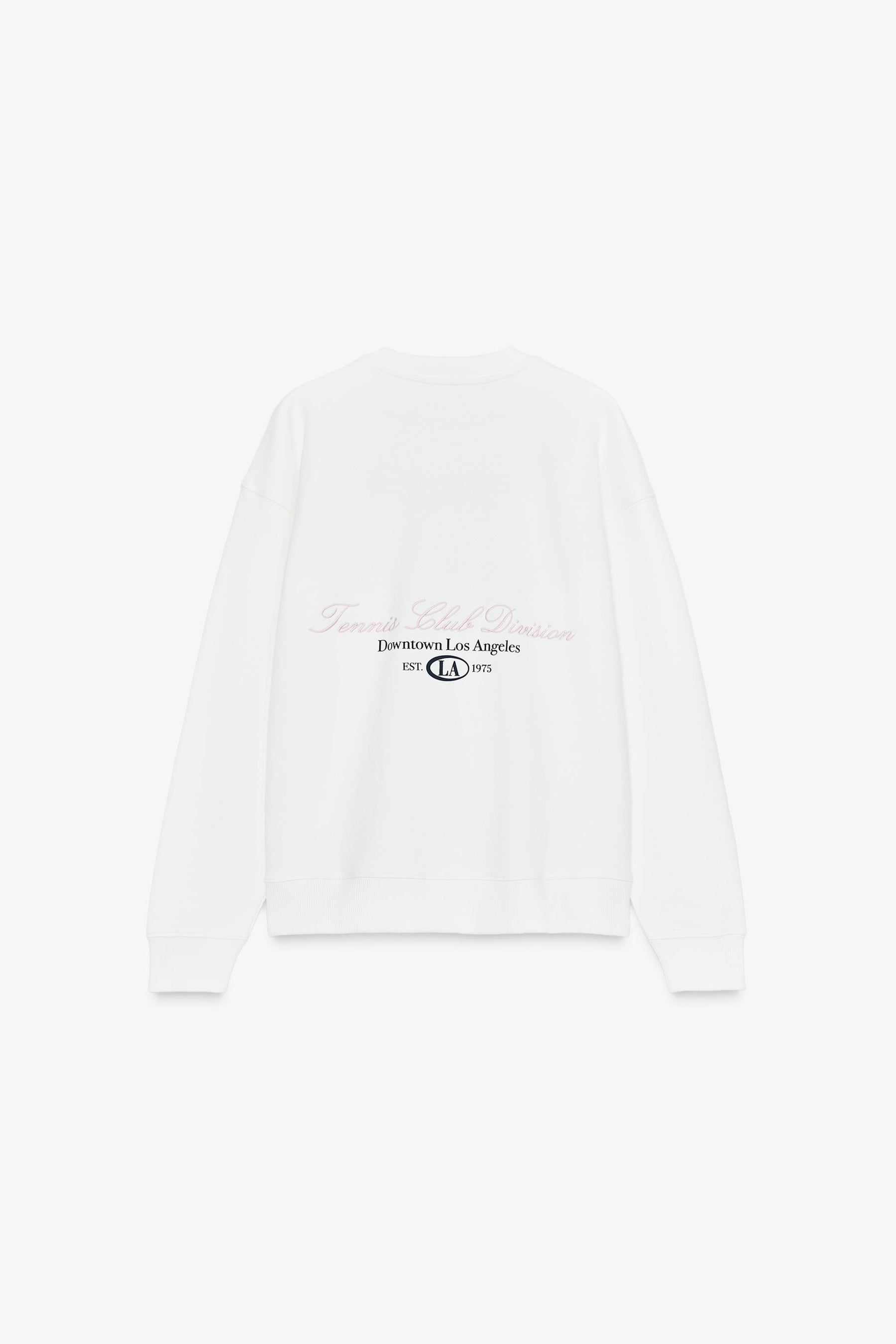 Cotton Slogan Sweatshirt