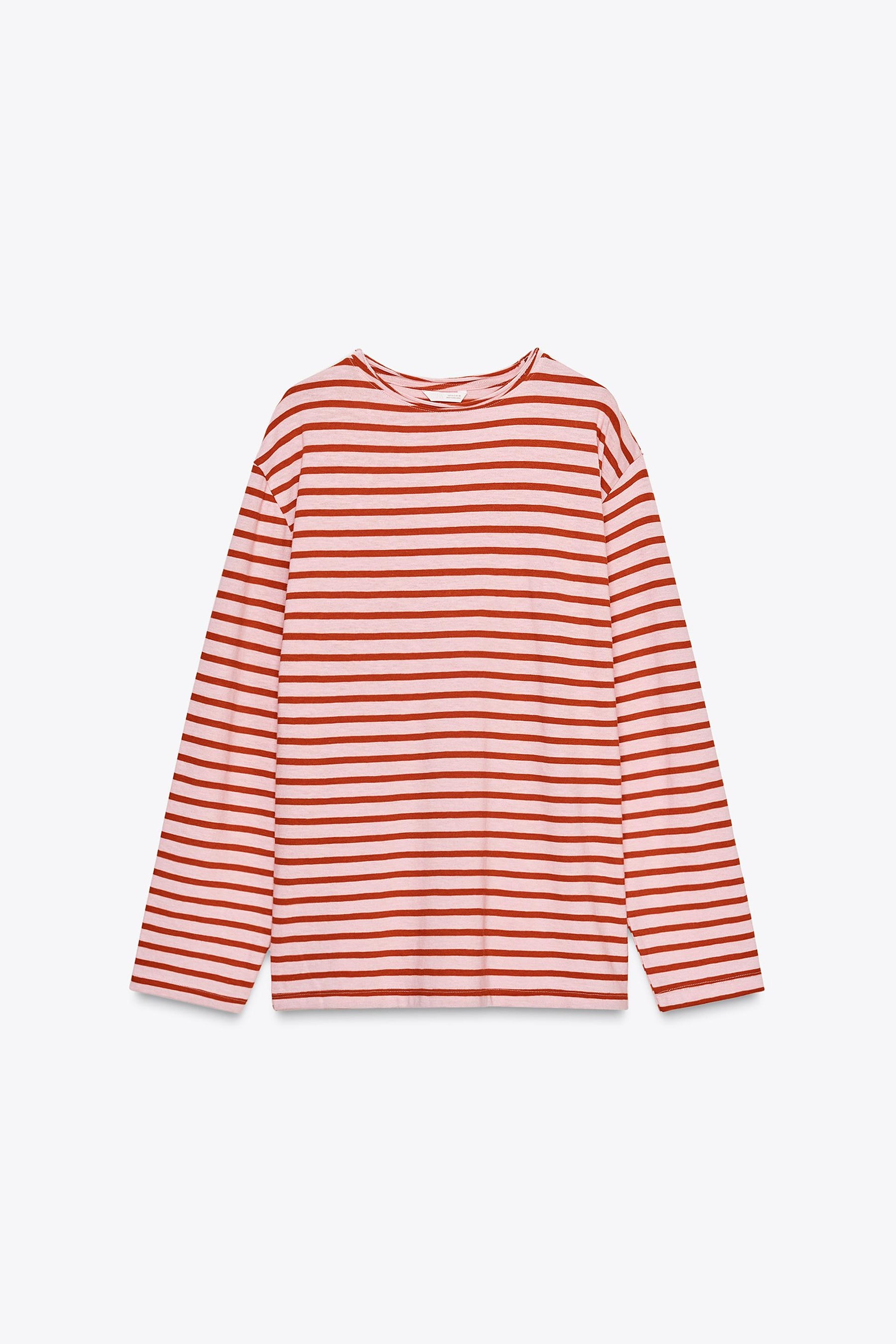 STRIPED COTTON T-SHIRT