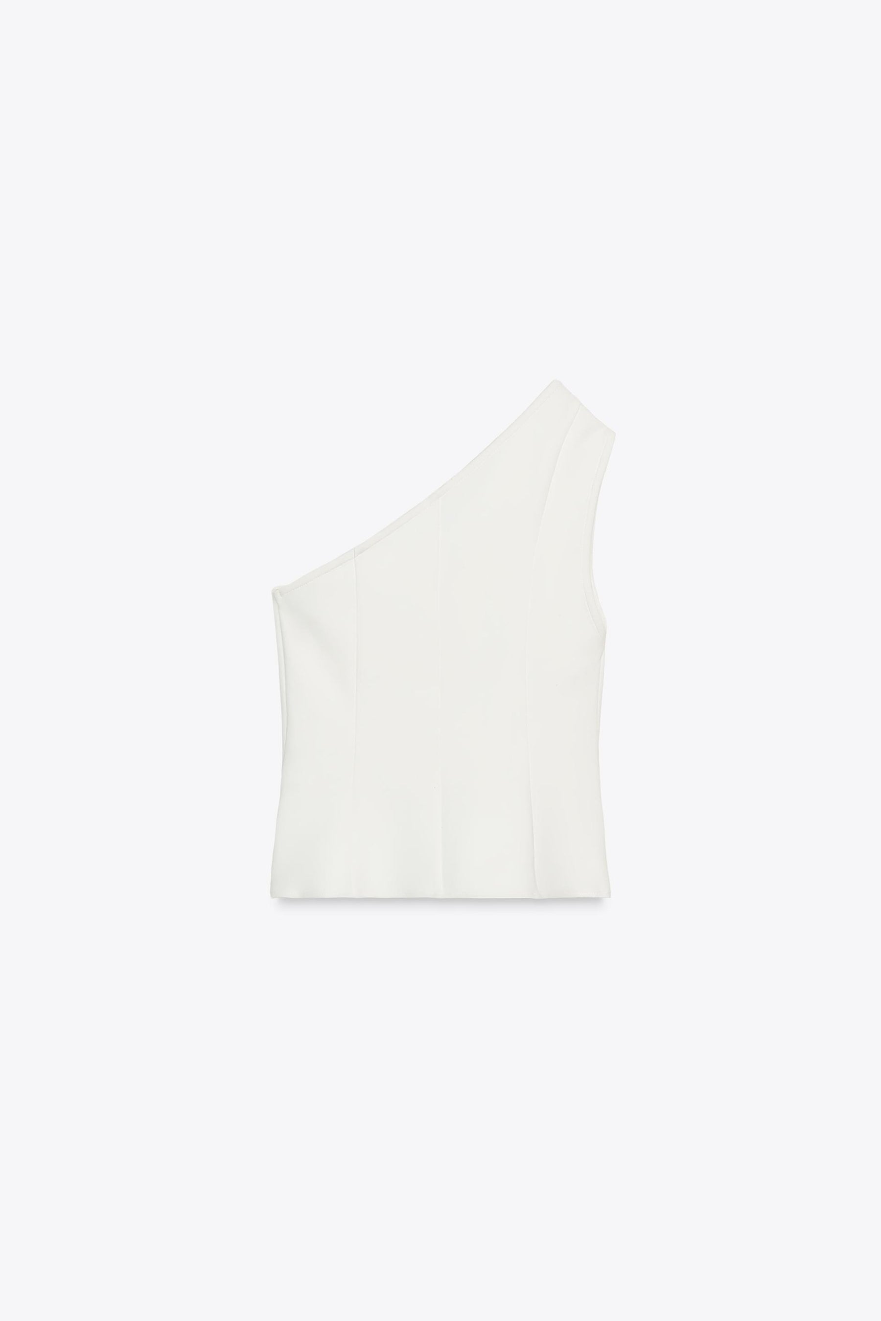 Asymmetric Interlock Waistcoat