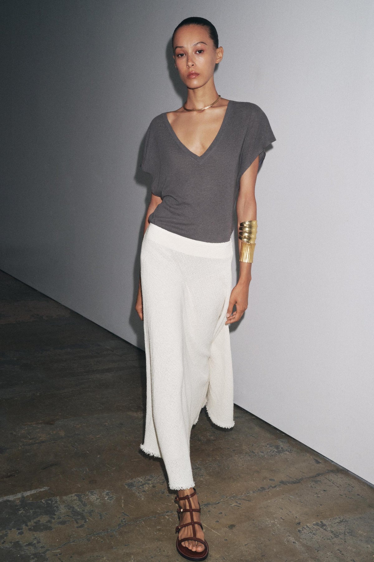 COTTON-LINEN BLEND SHIRT