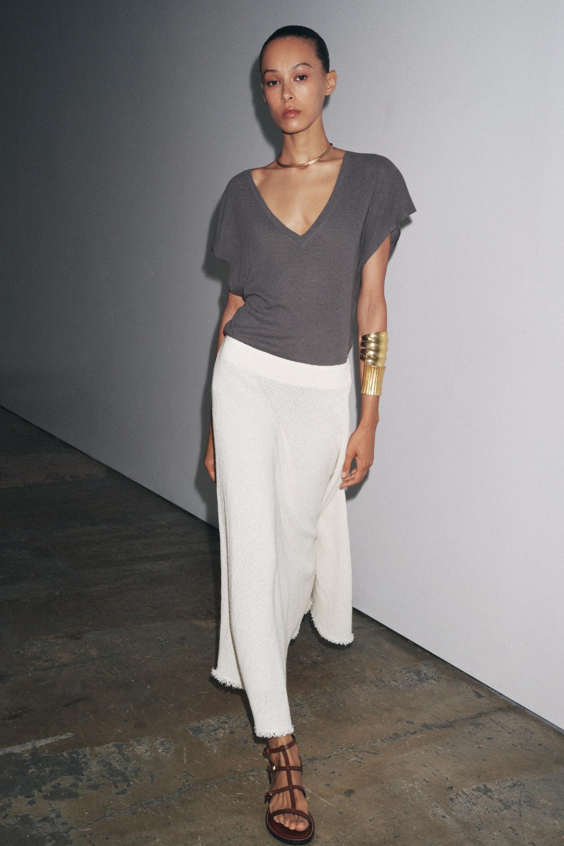 COTTON-LINEN BLEND SHIRT