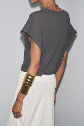 COTTON-LINEN BLEND SHIRT