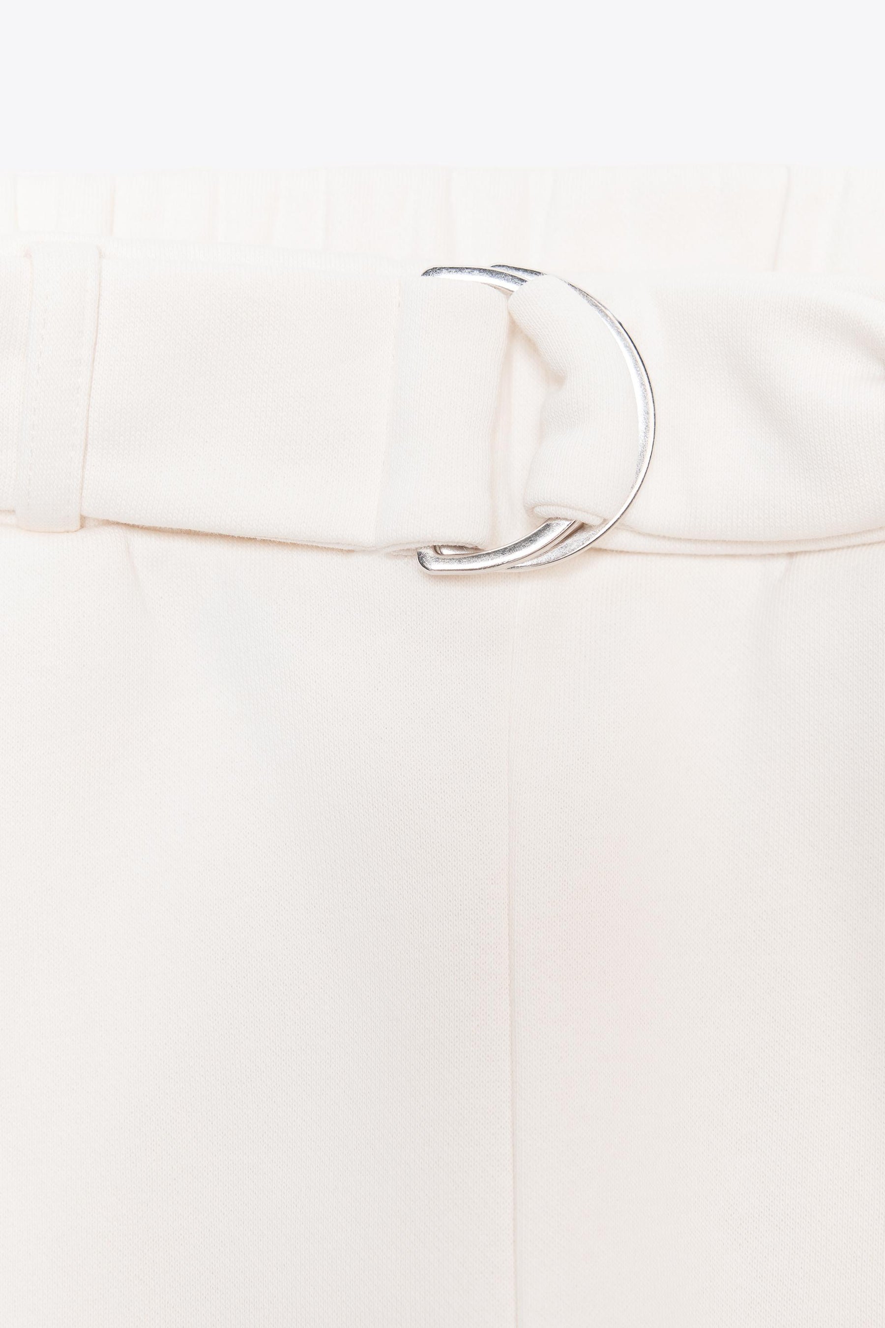 Belted Barrel Leg Trousers