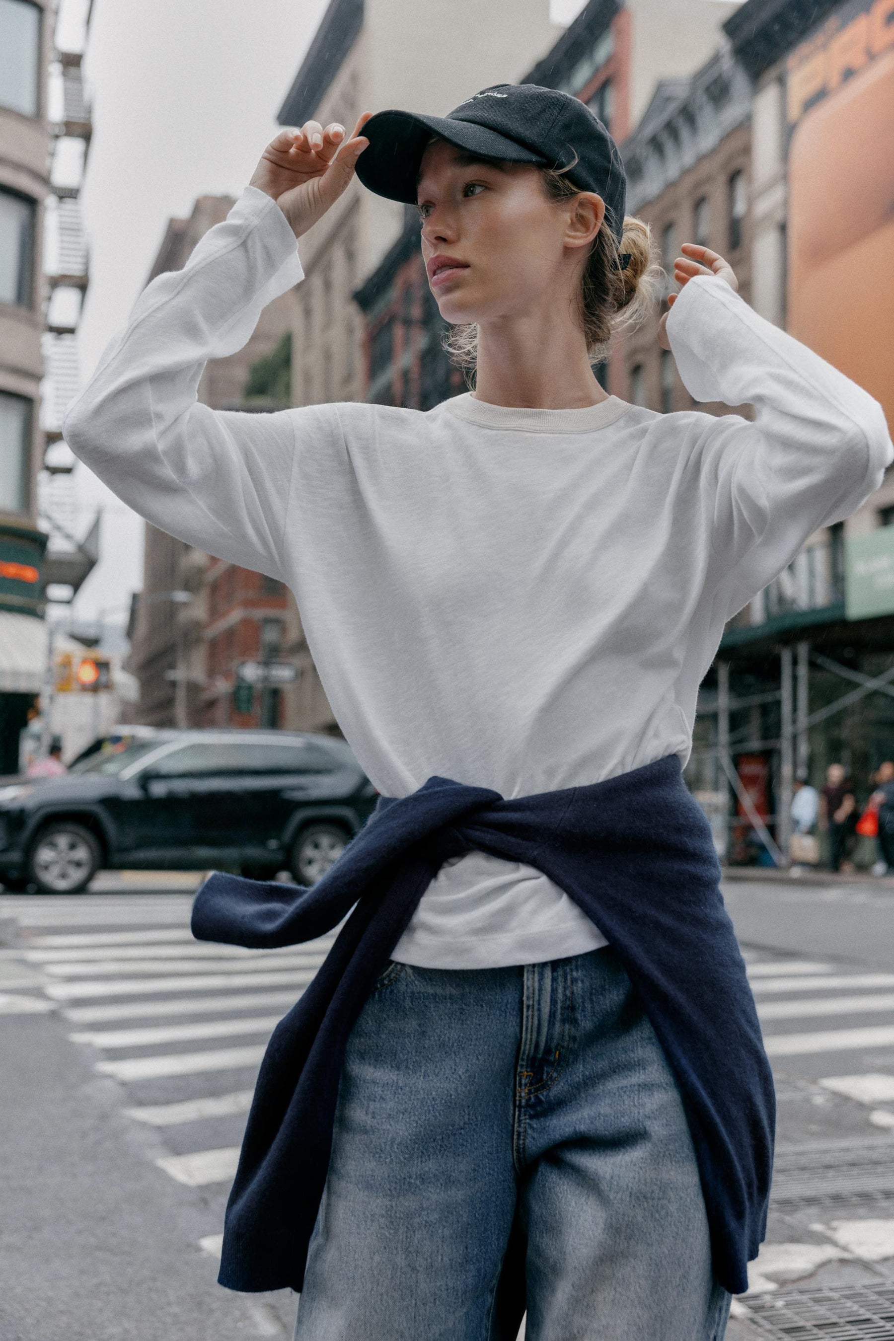 Contrast Neck T-Shirt