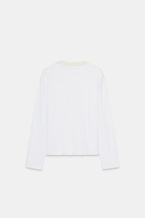 Contrast Neck T-Shirt
