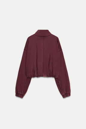 WASHED FLEECE JACKET