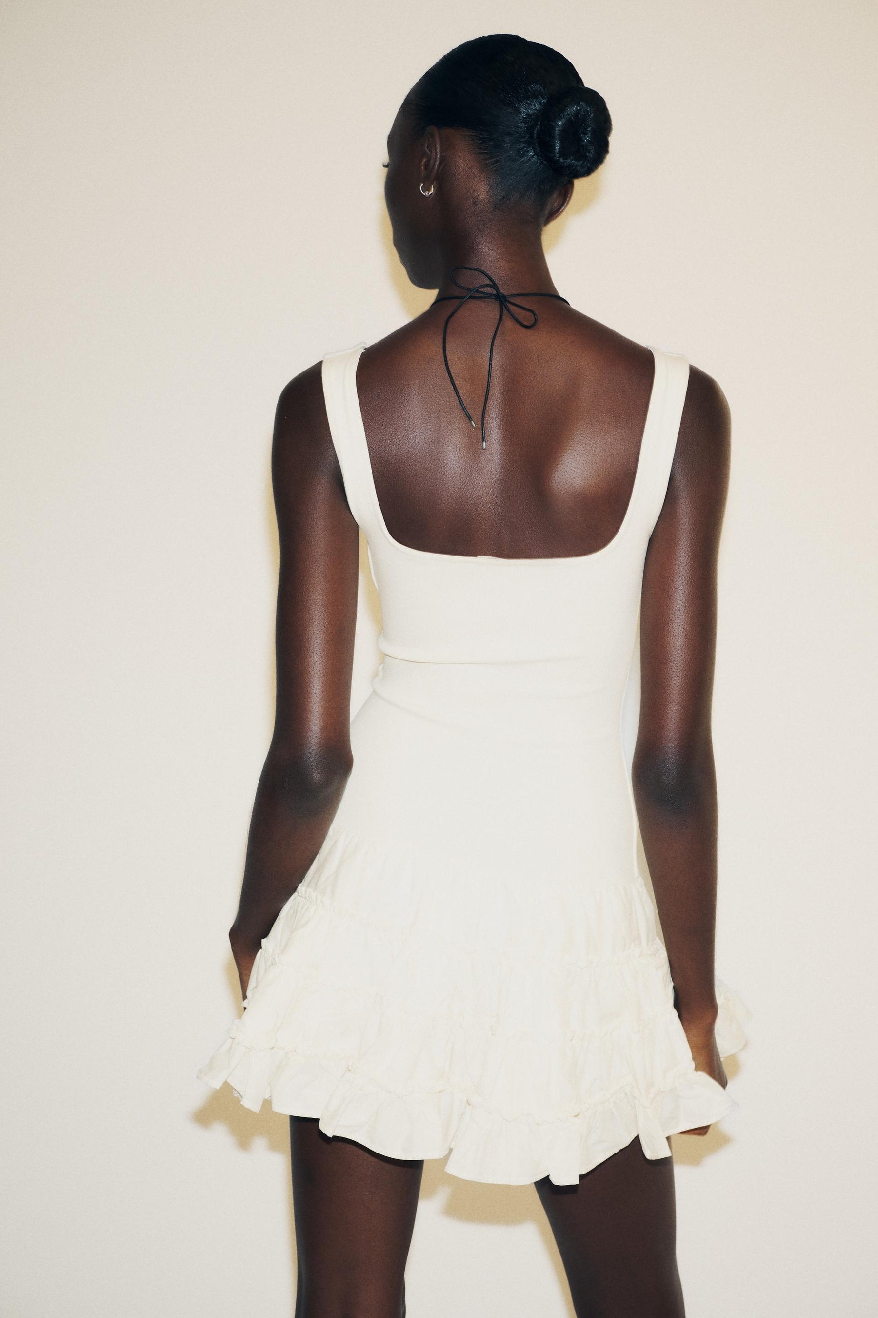 VOLUMINOUS COMBINED DRESS