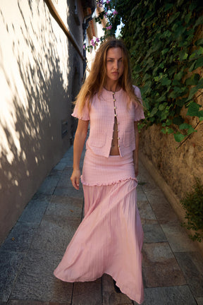 RUFFLED KNIT CARDIGAN - Image 3