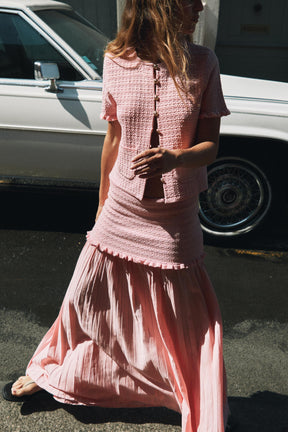 RUFFLED KNIT CARDIGAN - Image 6