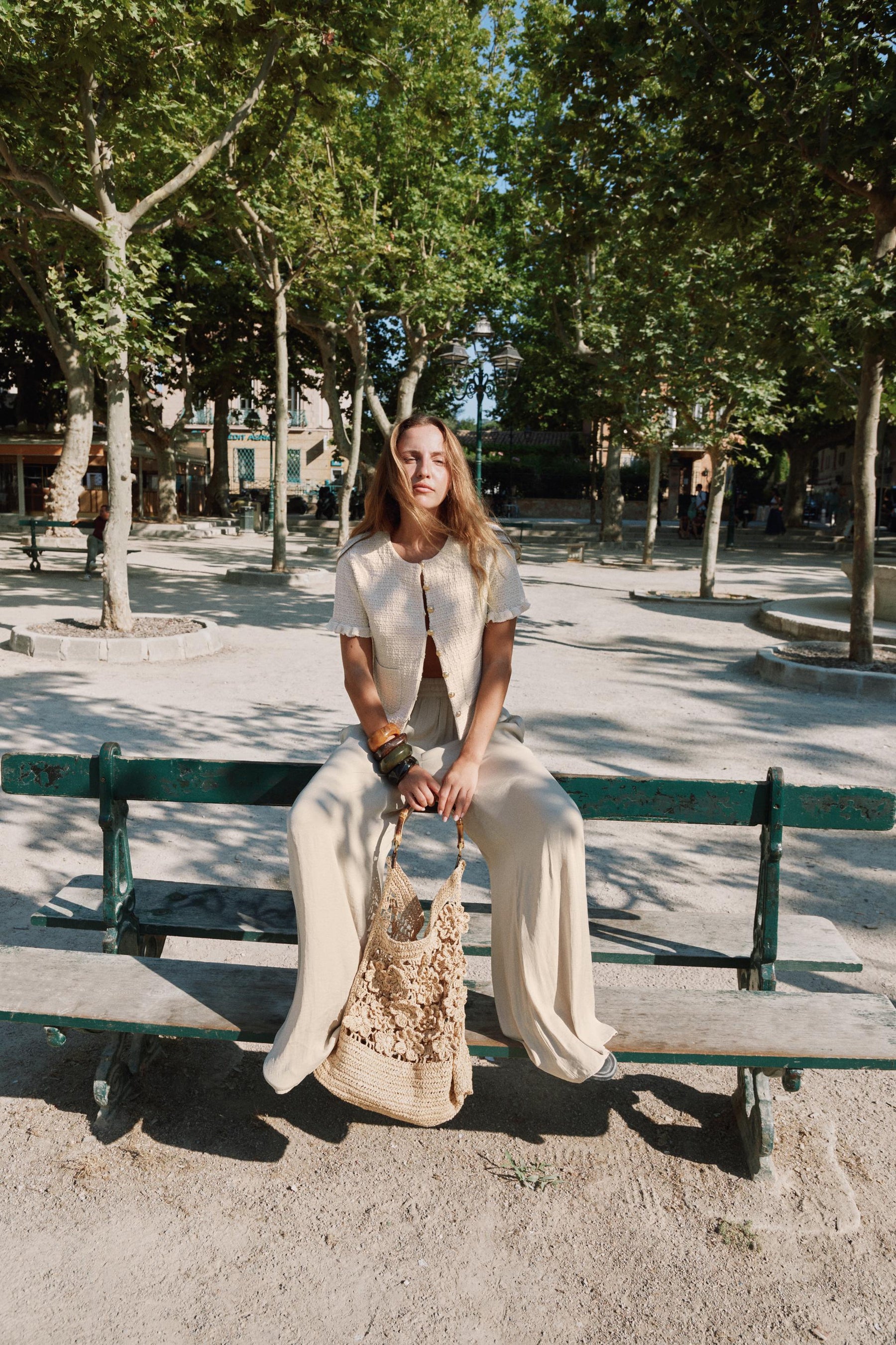 RUFFLED KNIT CARDIGAN - Image 2