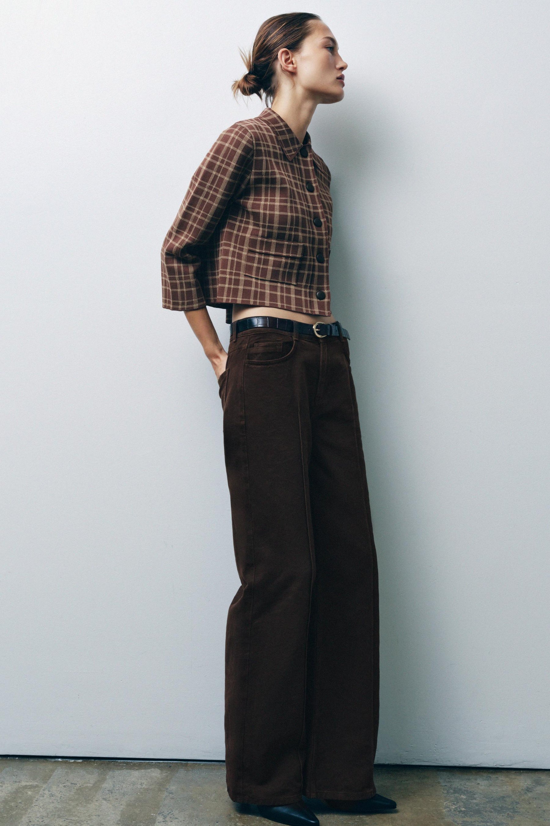 CHECK CARDIGAN - Image 4