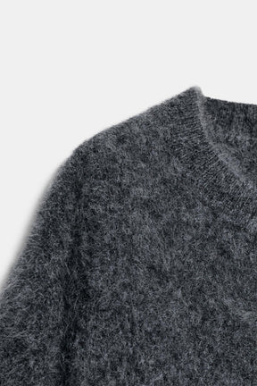 OVERSIZED WOOL SHORT JUMPER