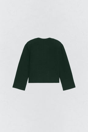 WOOL SHOULDER PAD JACKET