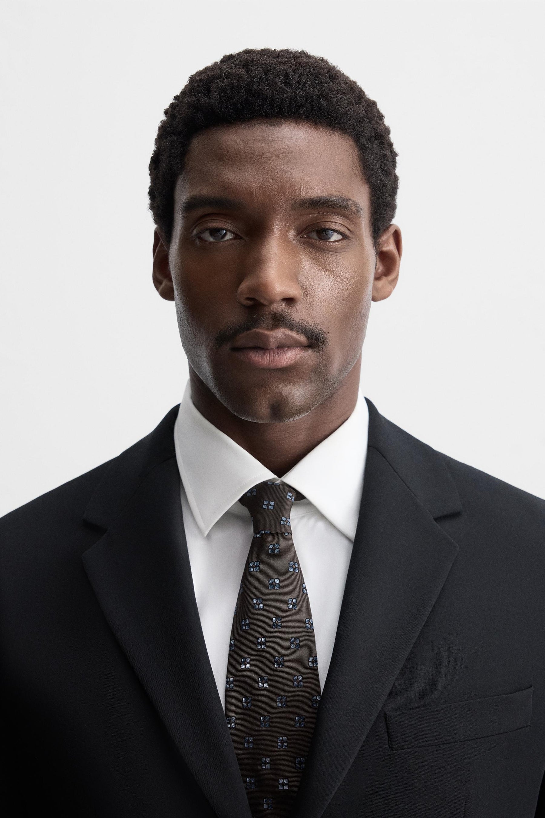 100% SILK JACQUARD TIE - Image 1