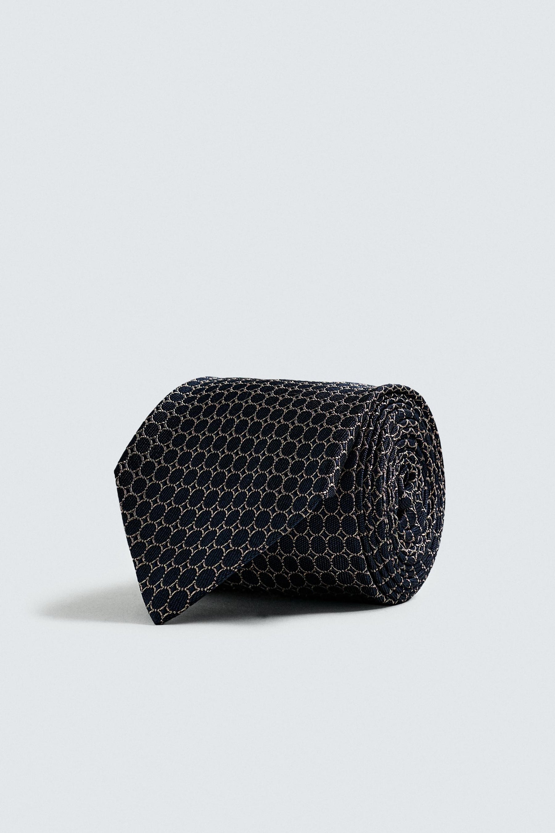 100% SILK JACQUARD TIE - Image 2