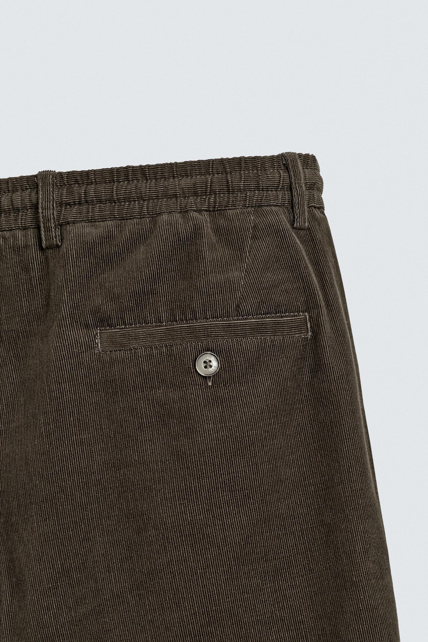 Lightweight Corduroy Trousers