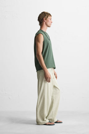 IRREGULAR KNIT TANK TOP - Image 4