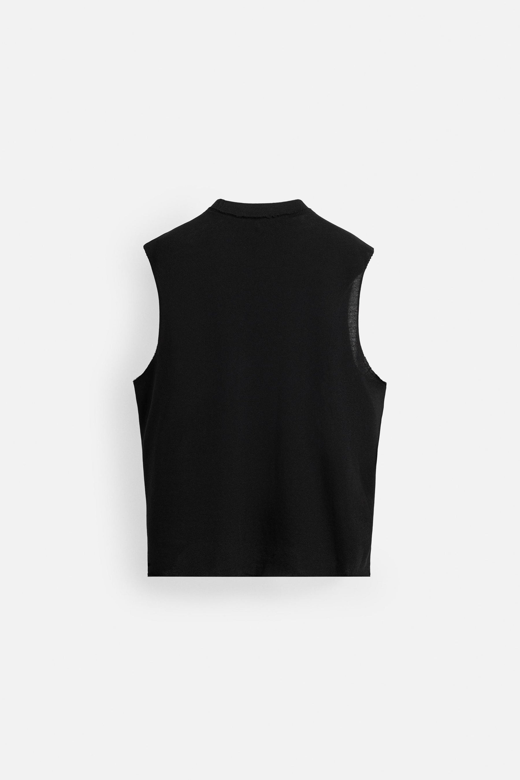 IRREGULAR KNIT TANK TOP - Image 7