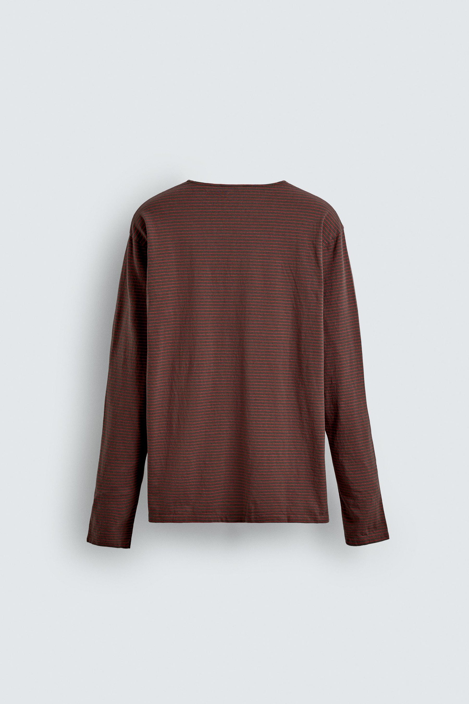 JACQUARD STRIPED T-SHIRT - Image 6