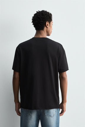 LIGHTWEIGHT IRREGULAR TRIM T-SHIRT - Image 3