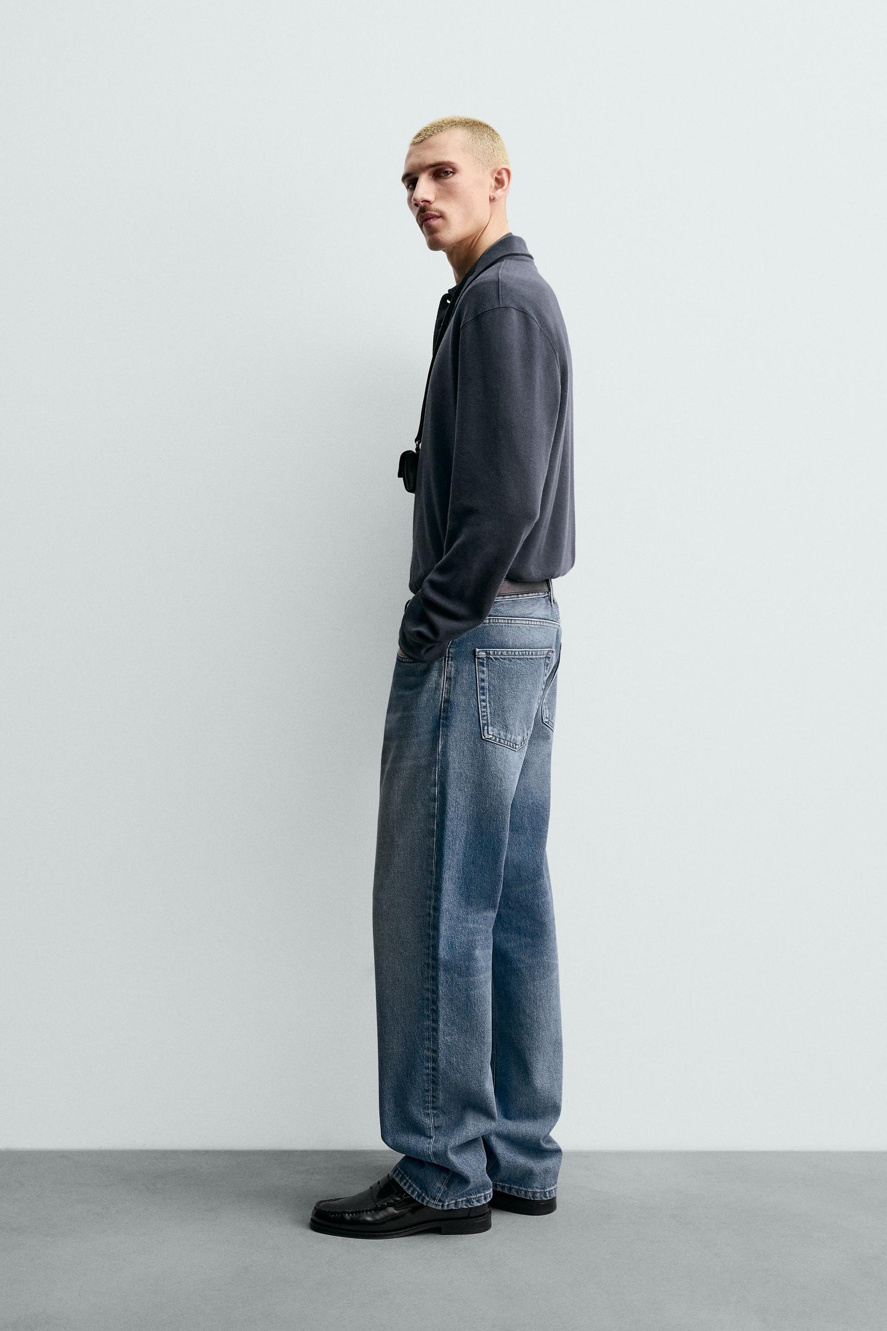 Textured Brushed Polo