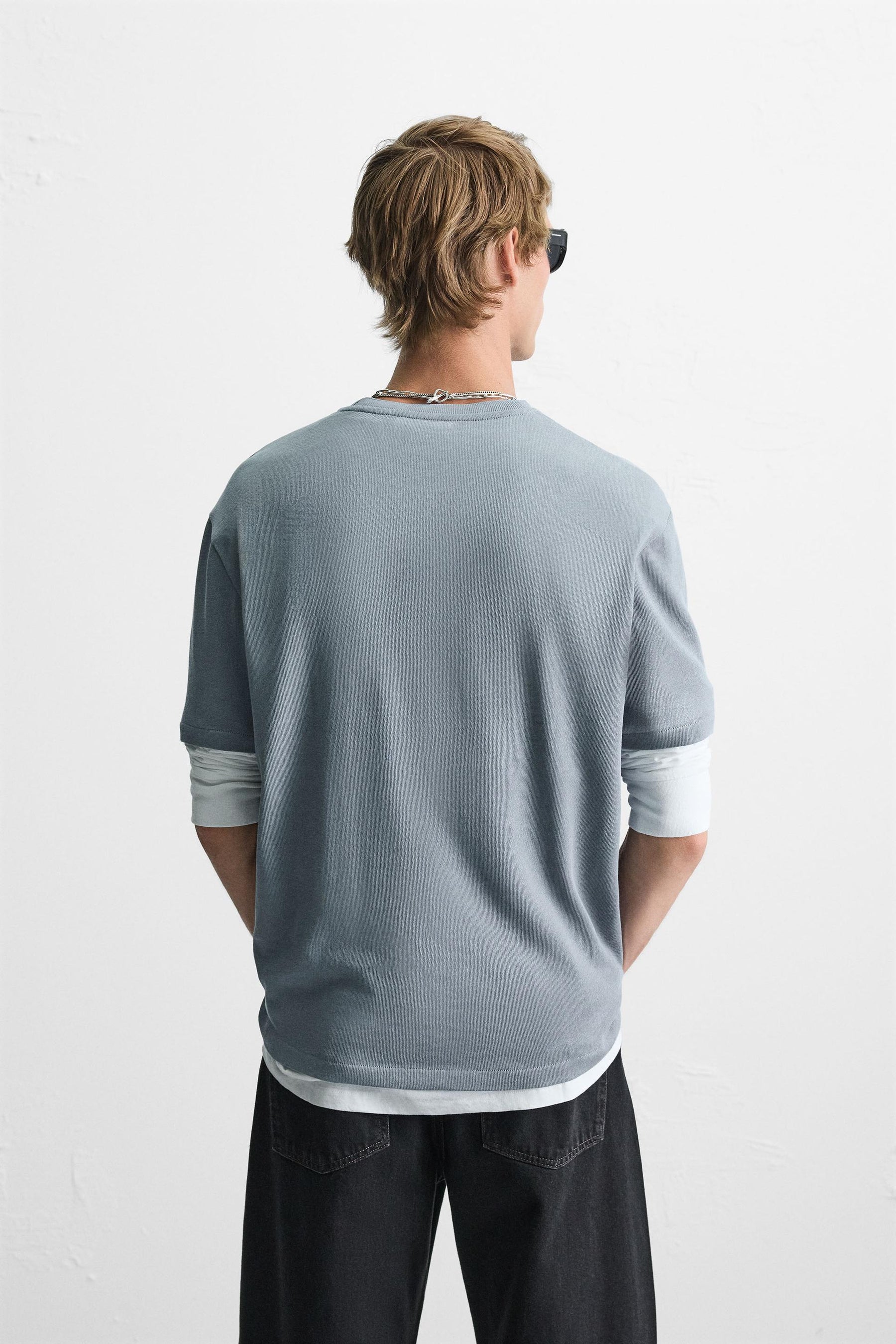 REGULAR FIT KNIT T-SHIRT - Image 3