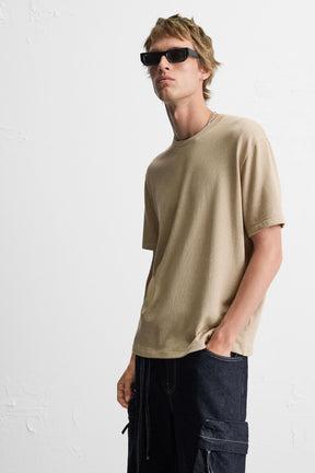 REGULAR FIT KNIT T-SHIRT - Image 6