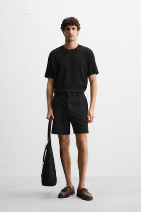 REGULAR FIT KNIT T-SHIRT - Image 1