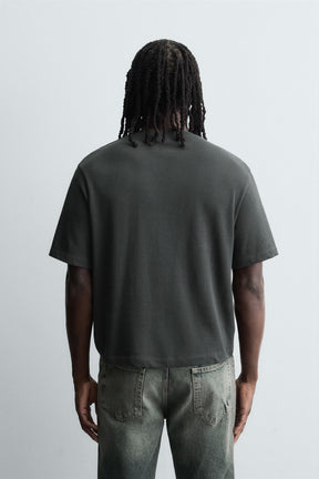 BOXY FIT KNIT T-SHIRT - Image 3