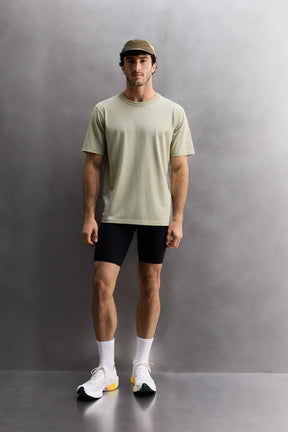 COTTON BLEND TECHNICAL T-SHIRT - Image 1