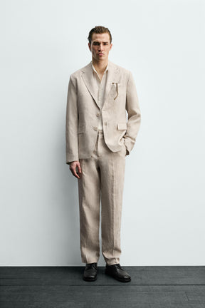 Linen Suit Jacket