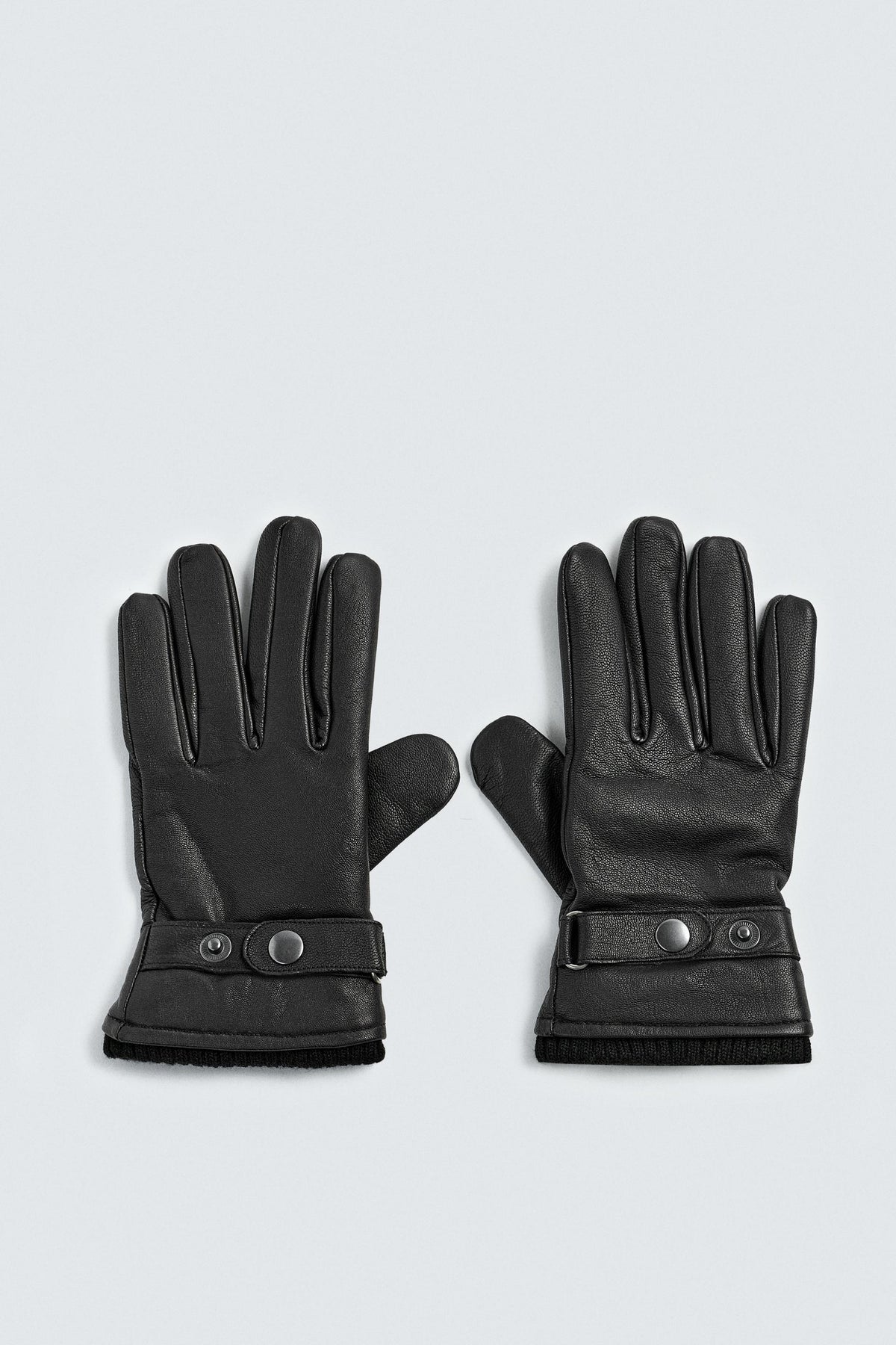 ADJUSTABLE LEATHER GLOVES - Image 1