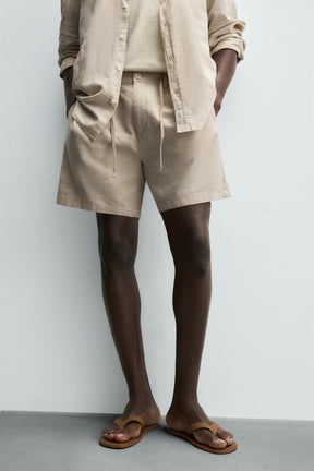 BERMUDA SHORTS LINEN BLEND - Image 5