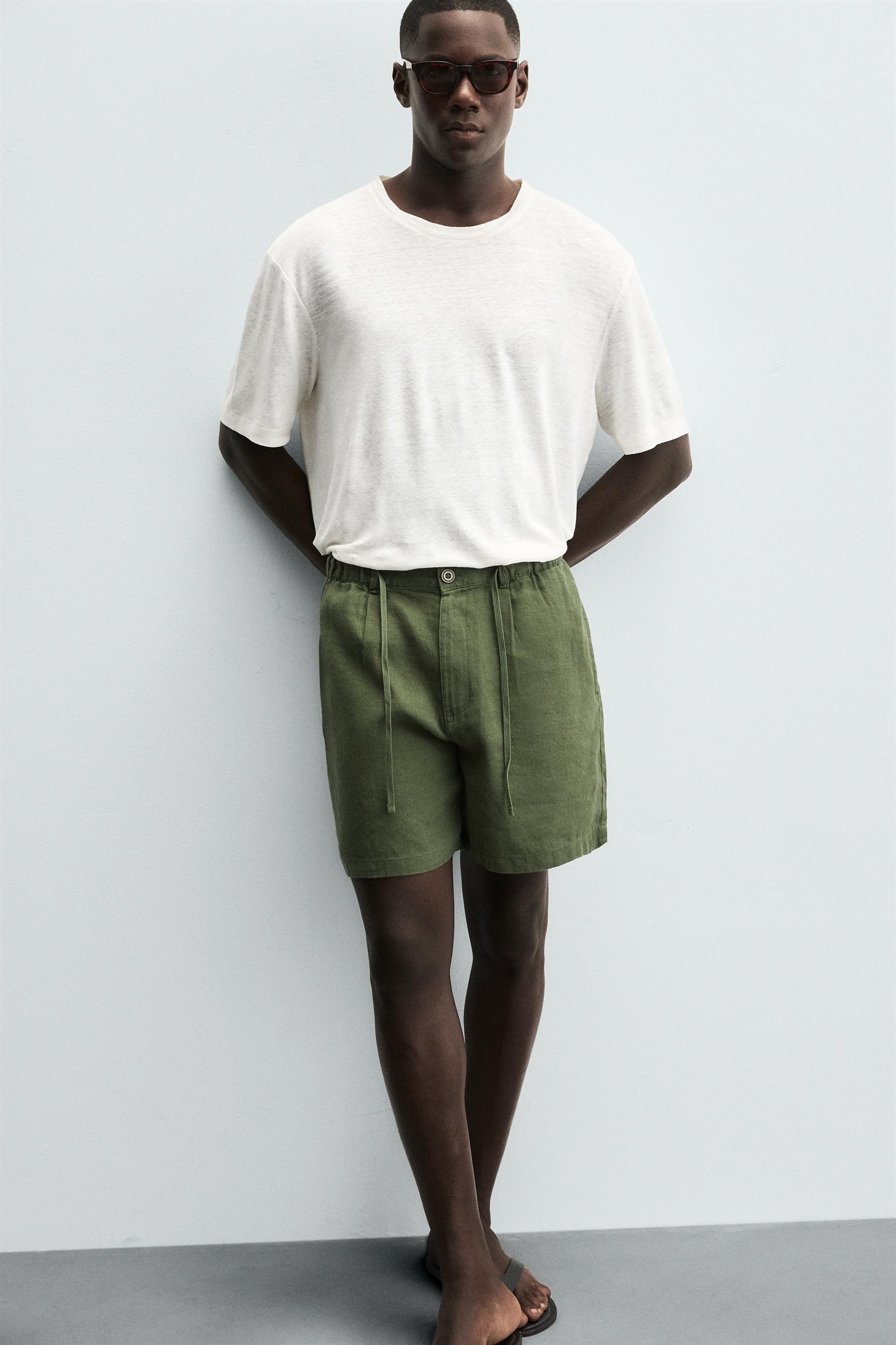 BERMUDA SHORTS LINEN BLEND - Image 6