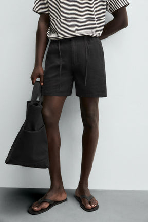 BERMUDA SHORTS LINEN BLEND - Image 5