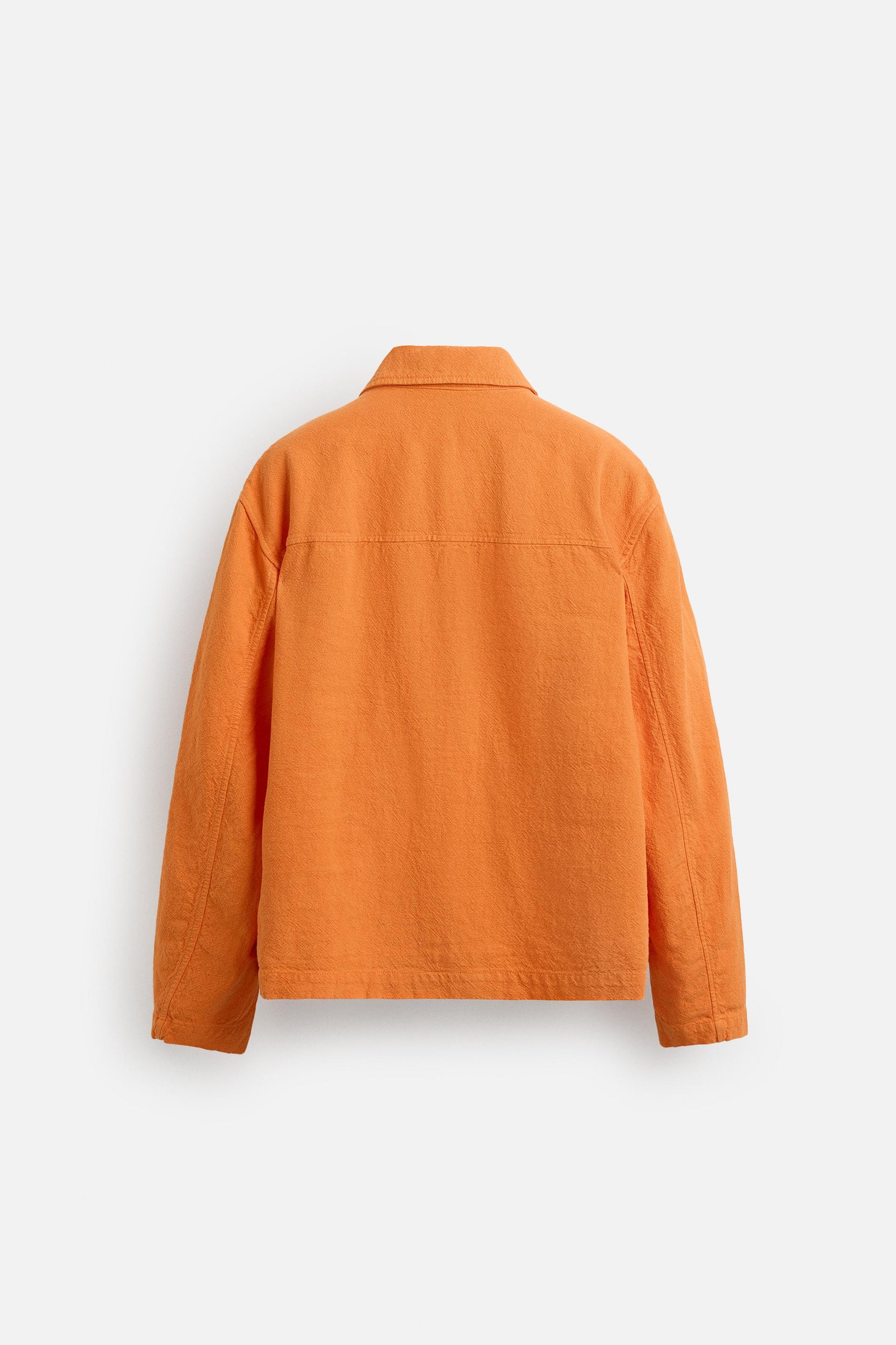 LINEN/COTTON OVERSHIRT - Image 7