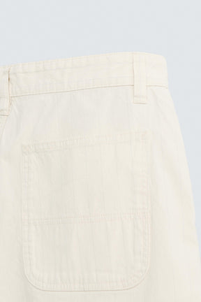 STRIPED REGULAR FIT BERMUDA SHORTS - Image 9