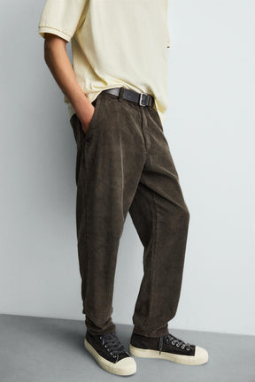 CARROT FIT CORDUROY TROUSERS - Image 5