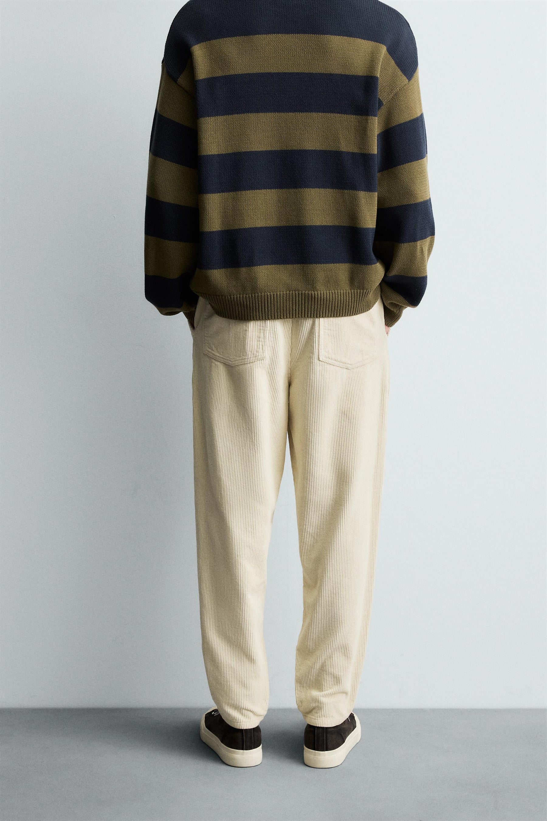CARROT FIT CORDUROY TROUSERS - Image 3