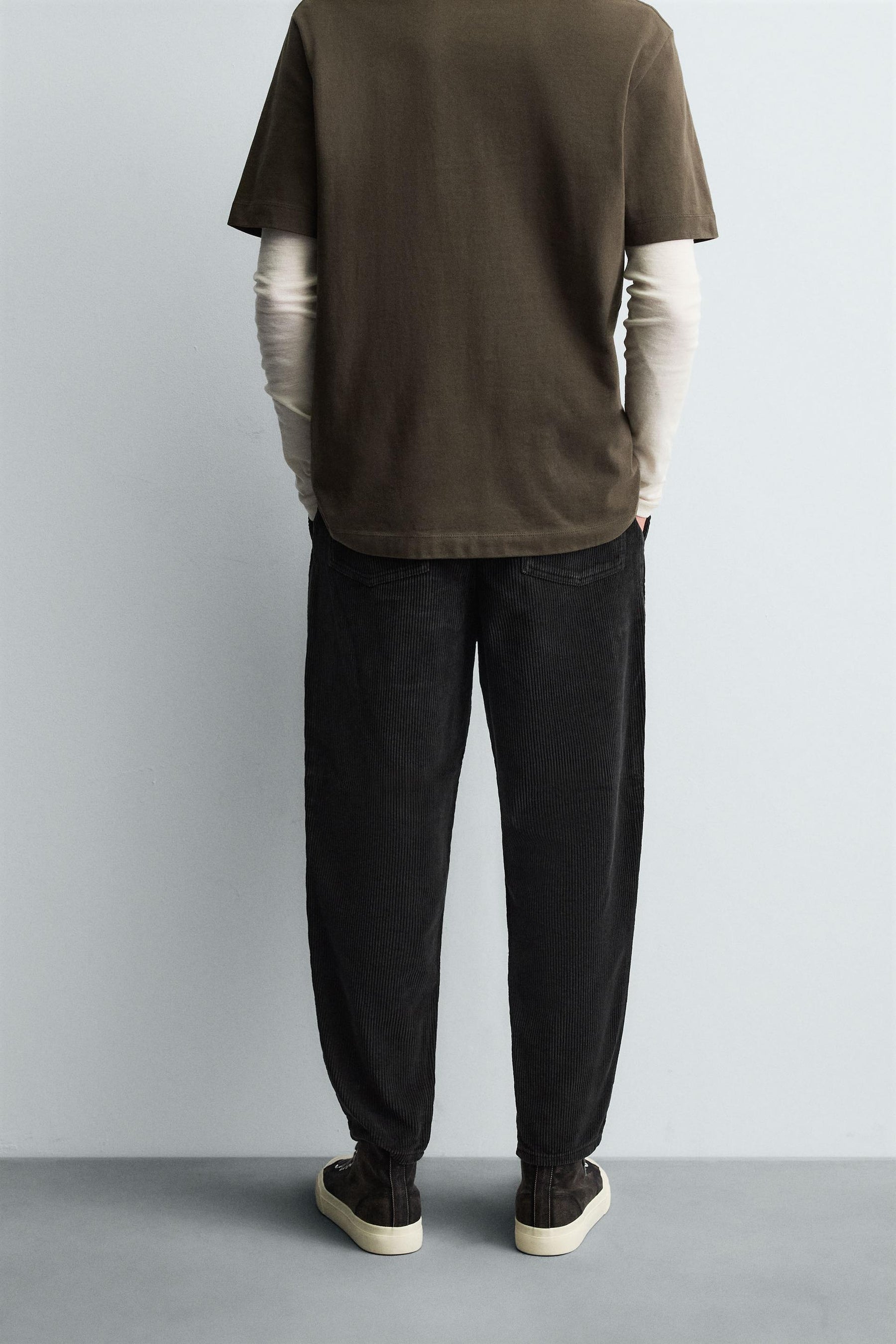 CARROT FIT CORDUROY TROUSERS - Image 3