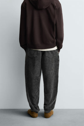 CARROT FIT CORDUROY TROUSERS - Image 3