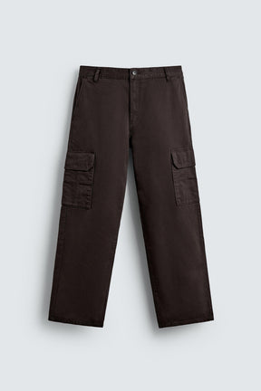 TWILL CARGO TROUSERS - Image 6