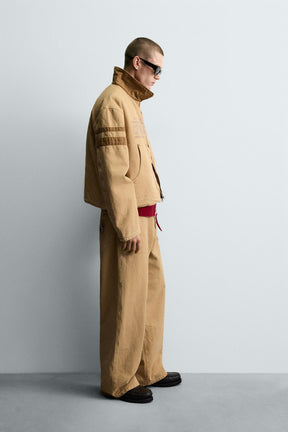 "EMBROIDERED WASHINGTON COMMANDERS JACKET" - Image 4